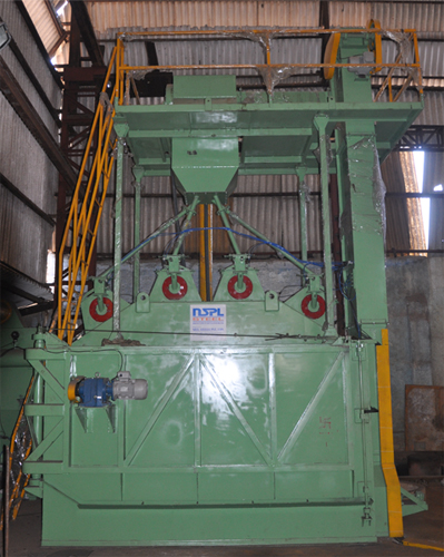 Wire Rod Shot Blasting Machines Off Line Double Door